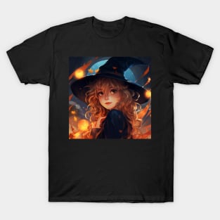 Halloween witch girl T-Shirt